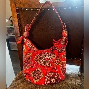 Vera Bradley Y2K Lisa B Call Me Coral Retired Hobo Shoulder Bag